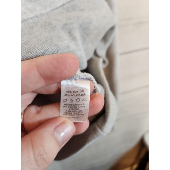 NBA‎ Houston Rockets Logo Gray Pullover Sweatshirt Hoodie Size XL - Picture 4 of 6